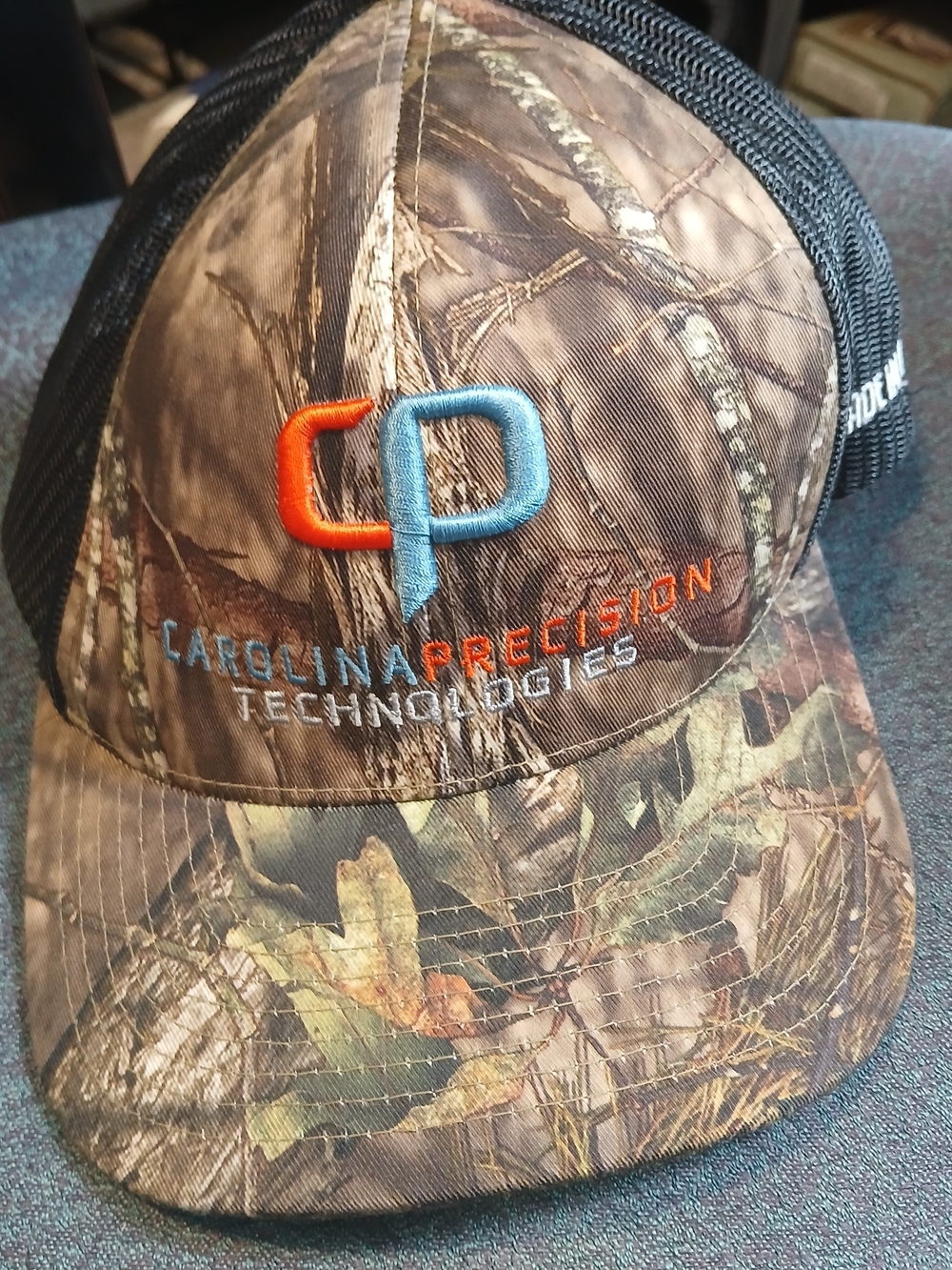 Camouflage Trucker Hat Carolina Precision Technologies